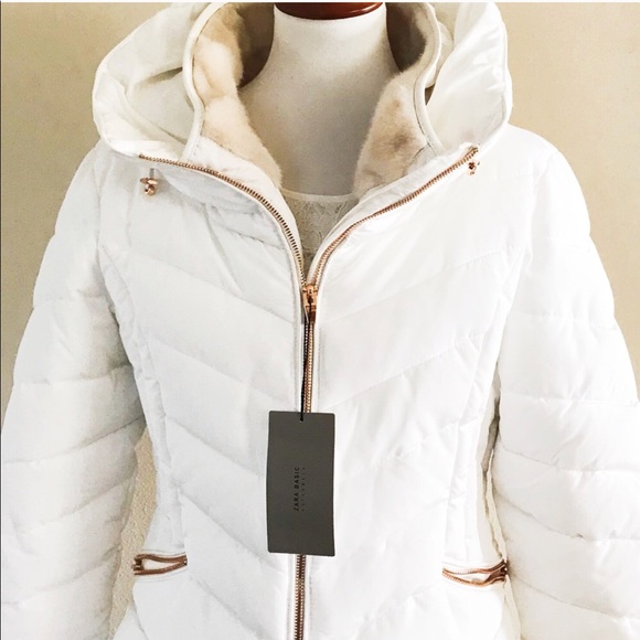 Zara white Puffer Jacket - Picture 5 of 8